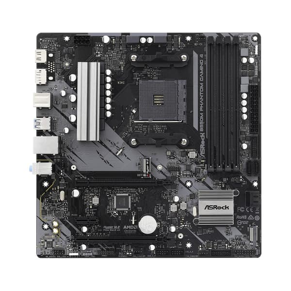 ASRock B550M PHANTOM GAMING 4 microATX AM4 bundkort