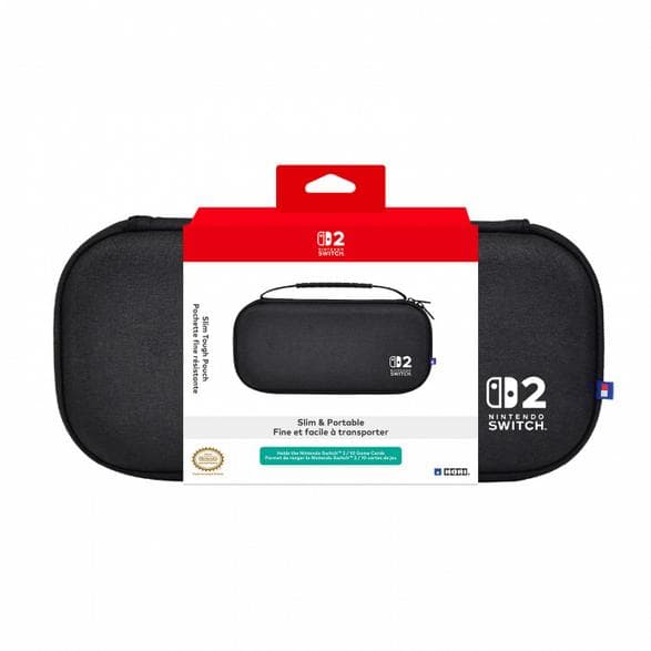 Etui HORI Slim Tough Pouch til Nintendo Switch 2 Sort