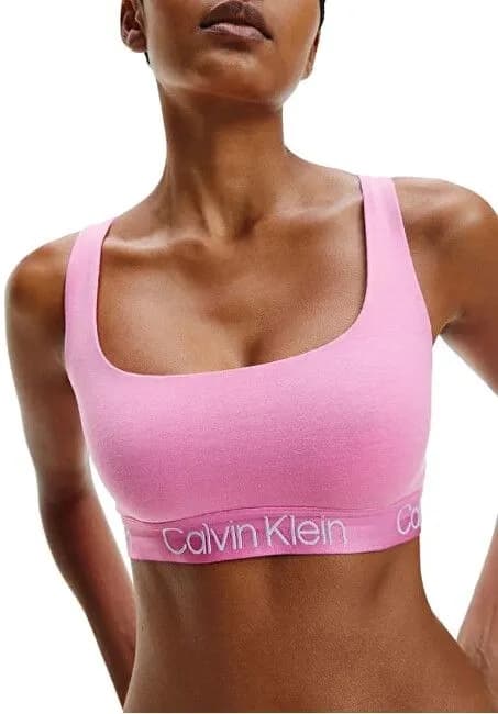 Calvin Klein rosa mjuk smooth-bh XS