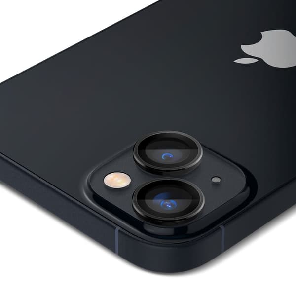 SPIGEN OPTIK.TR EZ FIT -KAMERASUOJA, 2 KPL, IPHONE 14 / 14 PLUS / 15 / 15 PLUS, MUSTA