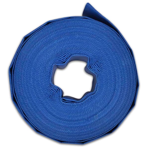 vidaXL Litteä letku, 50 m, 1,5", PVC