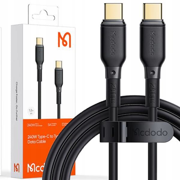 MCDODO USB-C-KAAPELI PIKALATAUS SAMSUNG APPLE USB TYPE C 5A 240W 2M