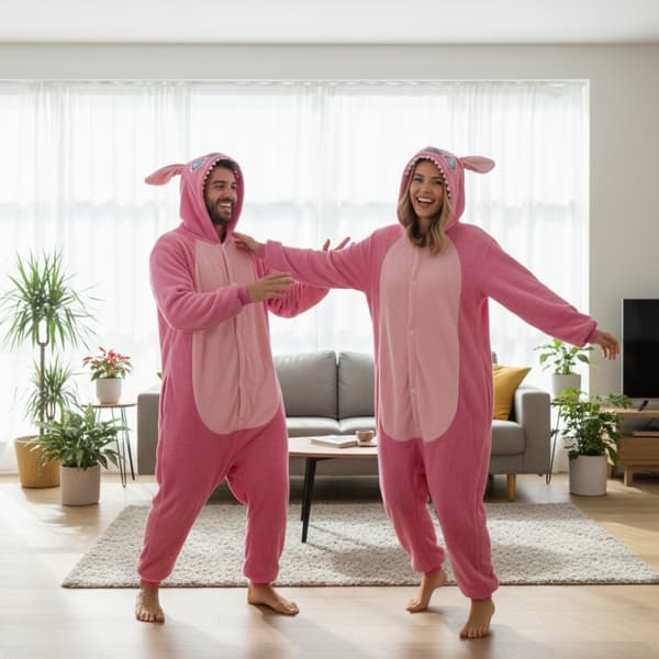 Kigurumi pyjamas kostume søm størrelse: 145-155 cm