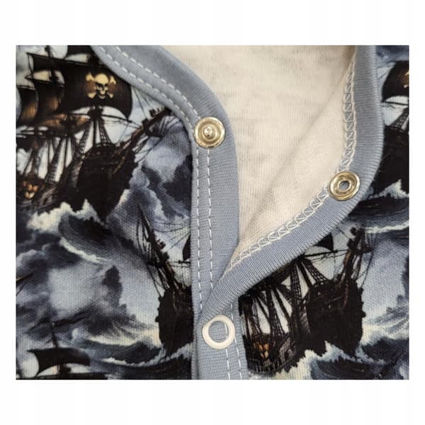 Kaftan kaftanik 116 skjorte børnebluse med skibe