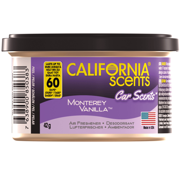 CALIFORNIA SCENTS Monterey Vanilla - duftlys 42g