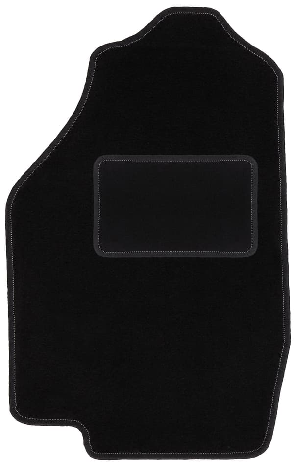 Førerens velourmåtte til: Honda Civic III hatchback (1983-1987) sort