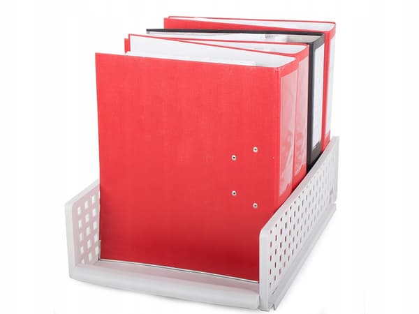 organizer til dokumenter mapper til kontoret hylde organizer foldbar hvid