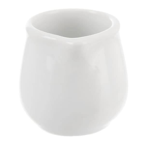 Mona porcelænsmælkekande hvid 5x4,5 cm 40 ml