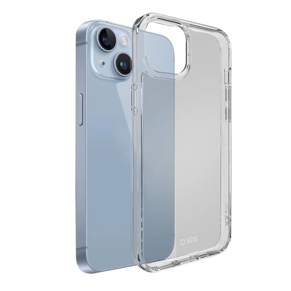 SBS D3O-cover til iPhone 14/13 - Gennemsigtig