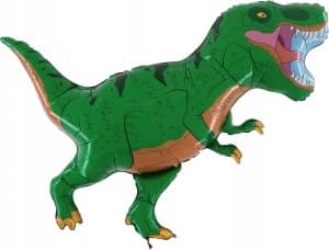Dinosaur folieballon grøn 21", 1 stk.