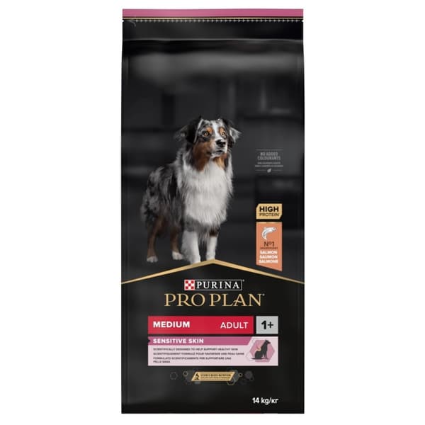 PURINA PRO PLAN Vuxen Medium 14 kg torrfoder för hundar