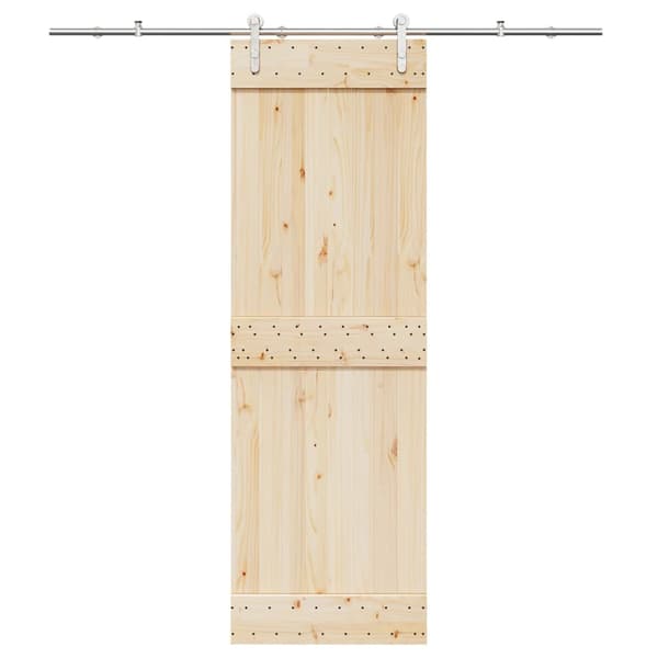 vidaXL Skjutdörrsfäste 200 cm stål silver