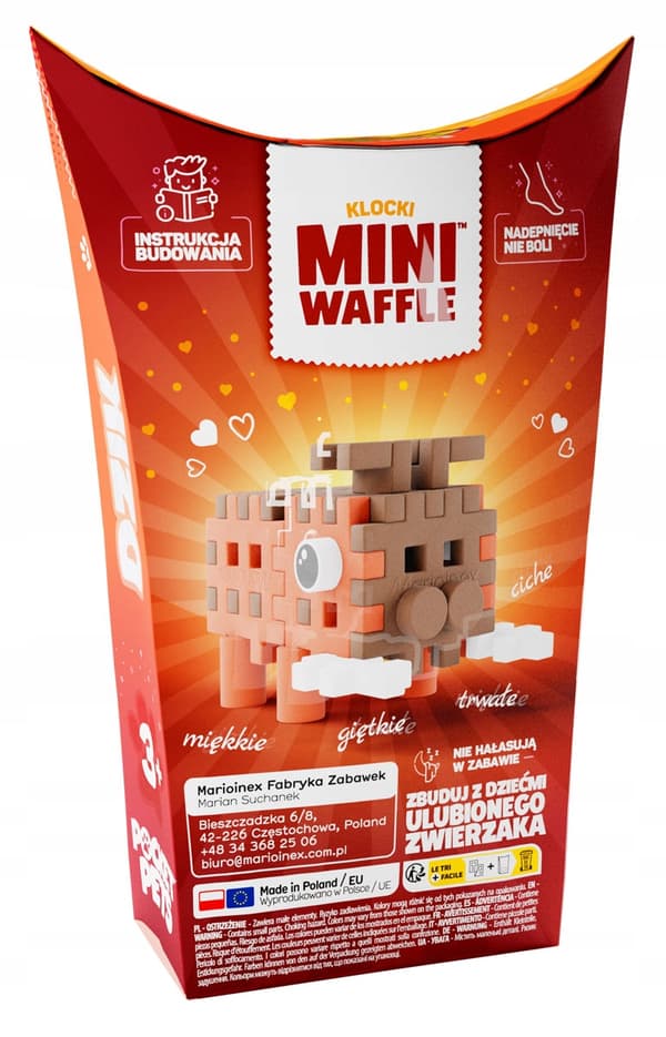 Marioinex Mini Waffle POCKET PETS - BOAR-set