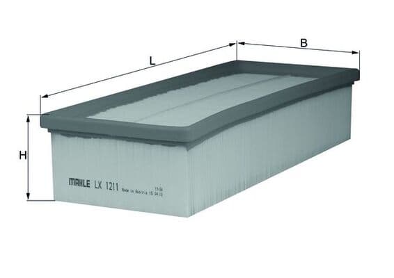 ILMANSUODATIN LX1211 KNECHT