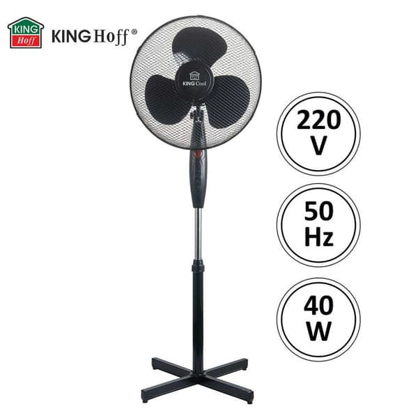 GOLVFLÄKT KINGCOOL KC-2125 svart