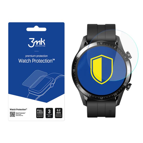 Huawei Watch GT 2 46mm kellonsuoja 3mk Flexibelt Glas