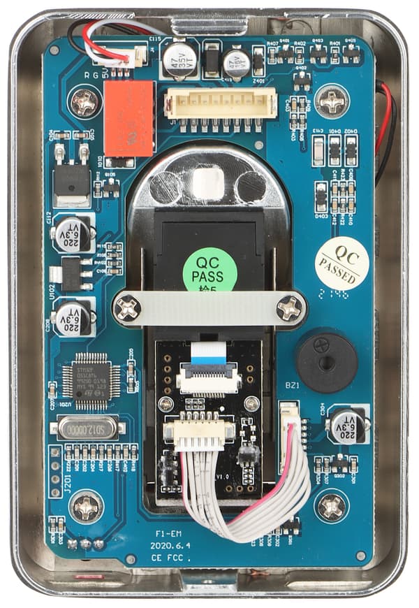 FINGERAVTRYCKSLÄSARE + RFID ATLO-RFM-501