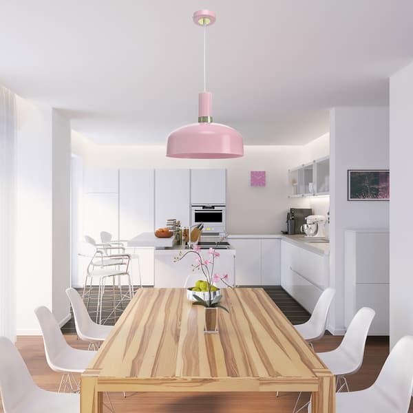 HÄNGLAMPA MALMO 1 E27 ROSA MILAGRO MLP6199