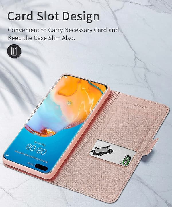 PINK LUKKET ETUI TIL HUAWEI P40 PRO