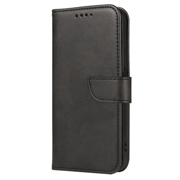 Elegant magnetcover med klap og stativfunktion til Honor Magic3, sort