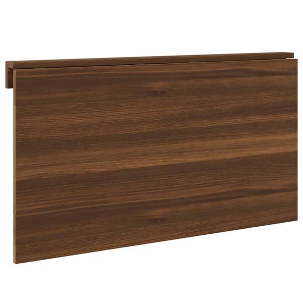 vidaXL foldbart sofabord brunt egetræ 100x60x56 cm