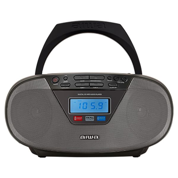 AIWA boombox BBTU-400BK CD/FM RDS/USB/BT sort