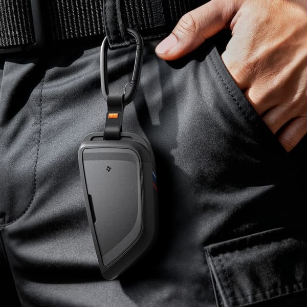 Spigen BK100 BMW NØGLEFORSETTELSETUIMER, sort