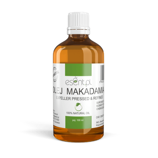 Raffinerad macadamiaolja, kallpressad 100 ml