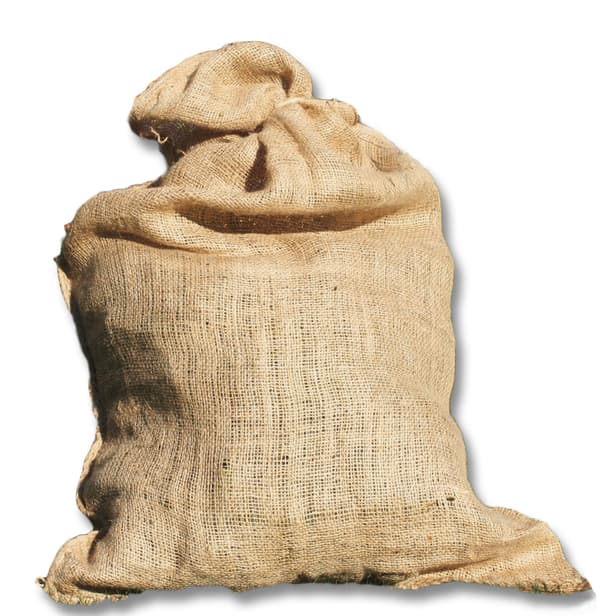 Jute gavepose 60x110cm, 1 stk.