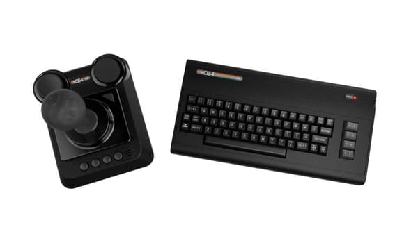 PLAION C64-minikonsoli - Musta versio