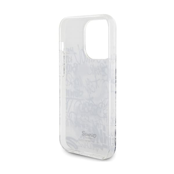 Hello Kitty IML Kitty On Bricks Graffiti - iPhone 15 Pro Max cover (hvid)