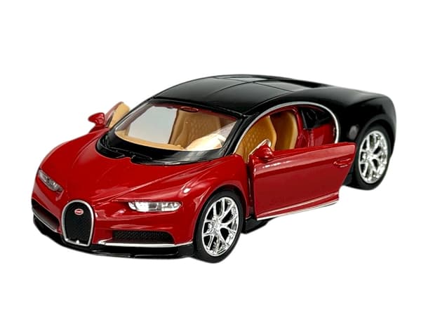 WELLY BUGATTI CHIRON PUNAINEN 1:34 43738