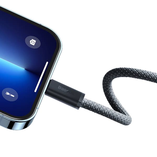 Baseus Dynamic Series USB-C til Lightning-kabel, 20W, 2m (grå)