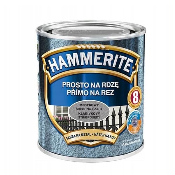 EMALJ HAMMERIT SILVERGRÅ 0,7L - 5EMHA.SSZ0,7