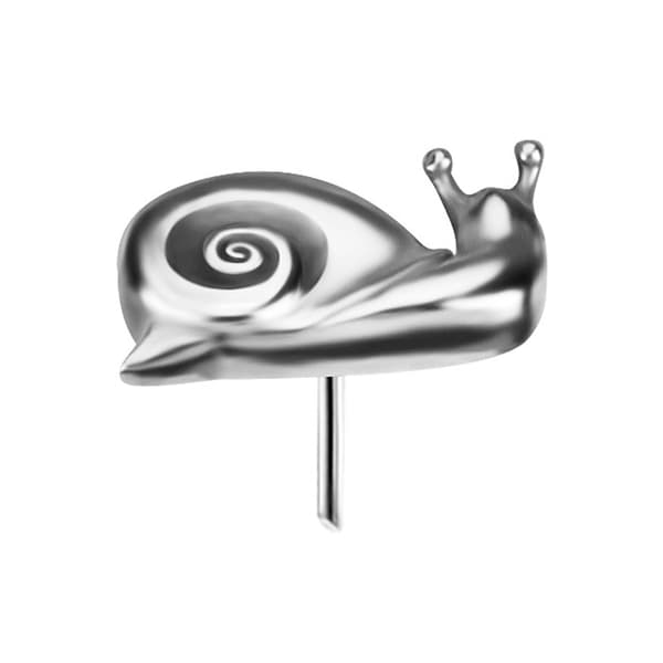 Työntömutteri - etana - hopea - PI-035