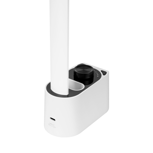 Rebel pöytälamppu kellolla USB ja USB-C liitännällä Quick Charge