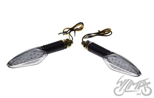 KOLFORMBLÄCKERS VIT LED-LINSER YAMAHA HONDA