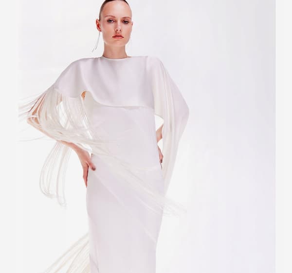Karen Millen kjoler med frynser 38