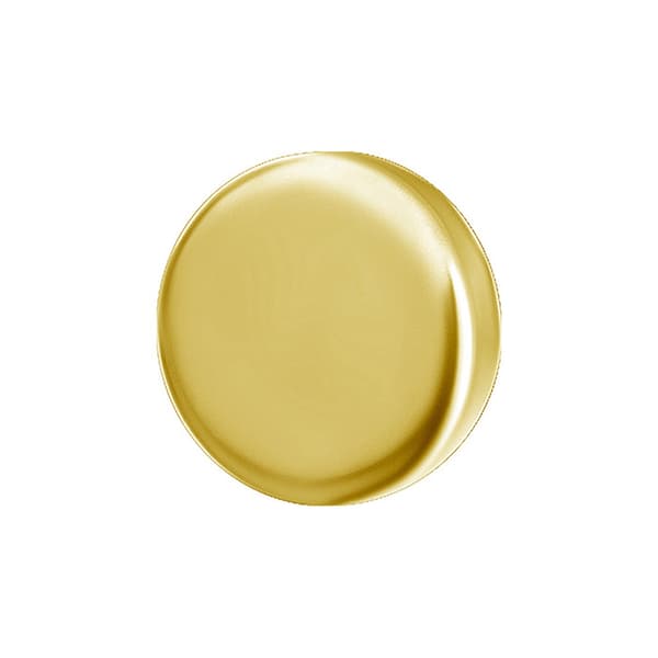 18K guld skivmutter - guld - GD18K-037 4 mm