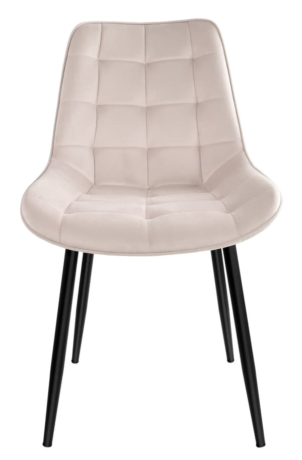 NORMAN Velvet beige samettituoli