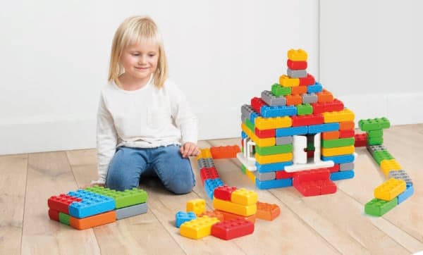 Marioinex Junior Bricks 140 stk. Vinduer + døre