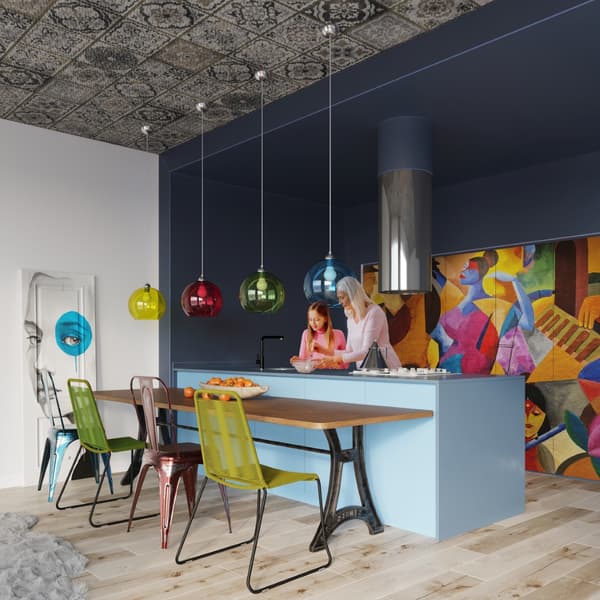 DREMO 1 RIIPPUVILAISIN E27 PUNAINEN LUMILO 02.171.53