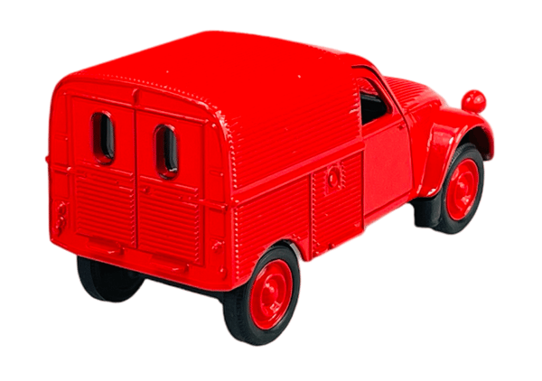 WELLY OLD TIMER CITROEN 2CV FOURGONNETTE RØD 1:34 43769