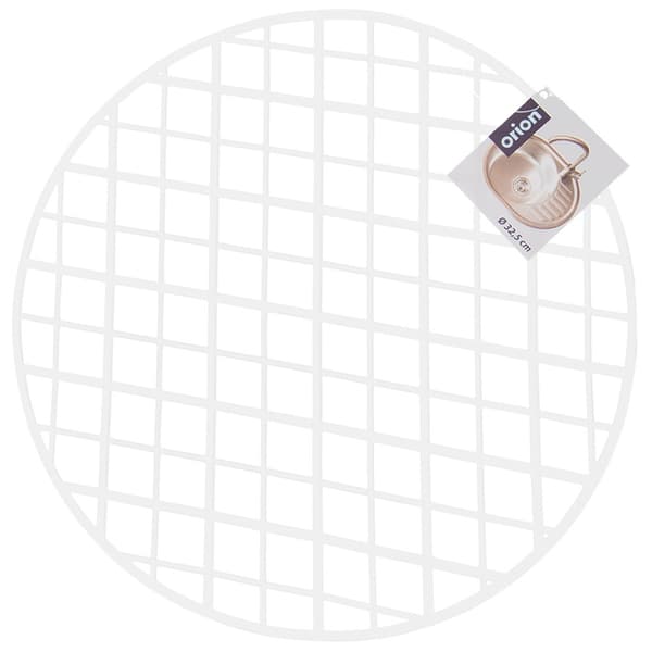 Pyöreä valkoinen pesualus 32,5 cm