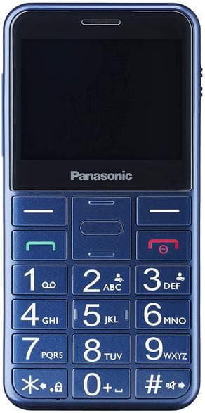 PANASONIC KX-TU155EXCN Mobiltelefon Blå