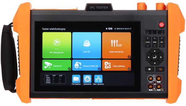 MULTIFUNKTIONS CCTV-TESTARE CS-H9-70E