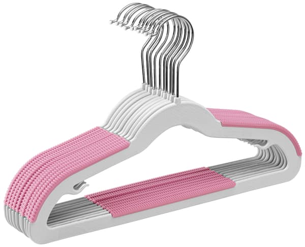 KIDSI galge, set om 30, grå och rosa