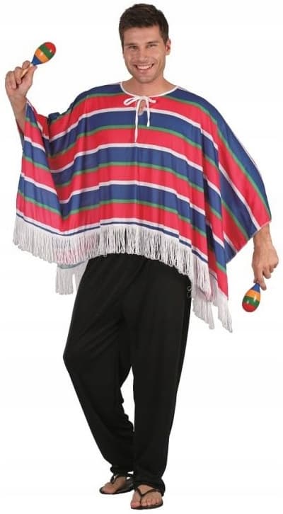 Mexicansk karnevalskostume, størrelse 52