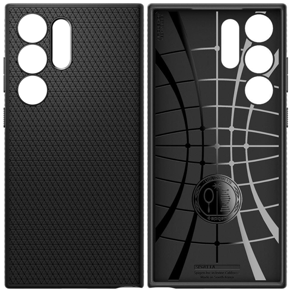 SPIGEN LIQUID AIR GALAXY S23 ULTRA MATTE SVART