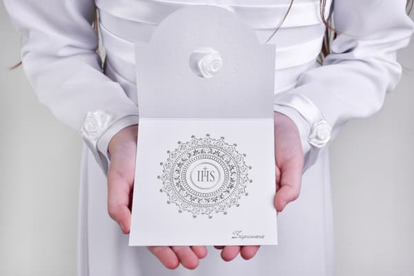 Invitation til første kommunion 10 stk.